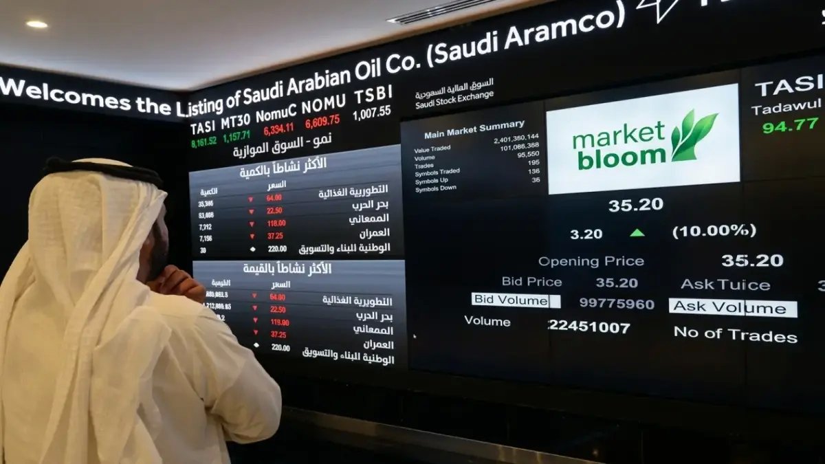 عاجل: انفجار غير متوقع في سوق الأسهم السعودية - ارتفاع 256 سهمًا في يوم واحد رغم إغلاق هرمز والهجمات الإيرانية!