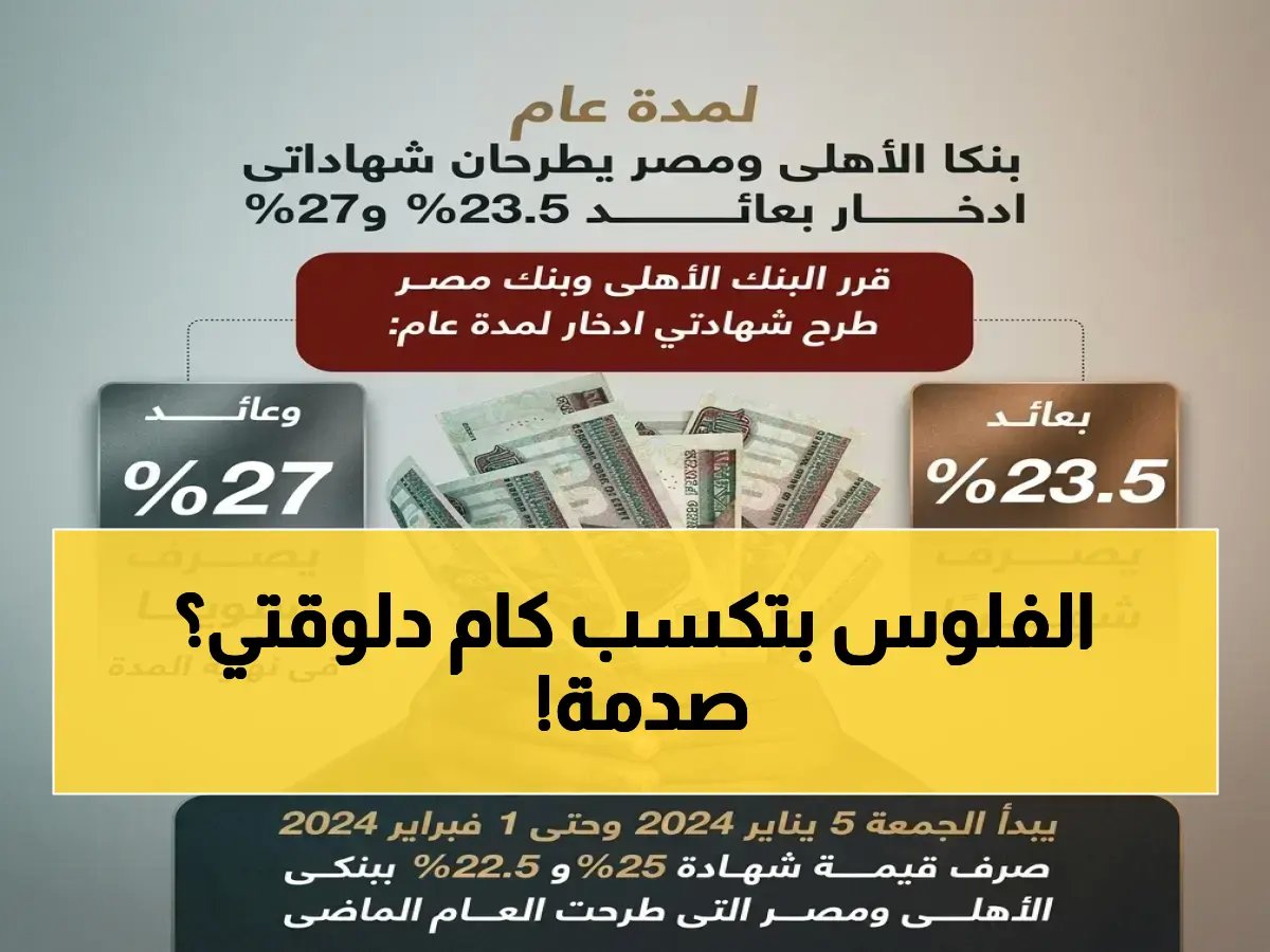 البنك الأهلي المصري يطلق رقماً صاروخياً (27%)... لكن خط النجاح الفعلي في معركة التضخم يرسم عند 15.1%