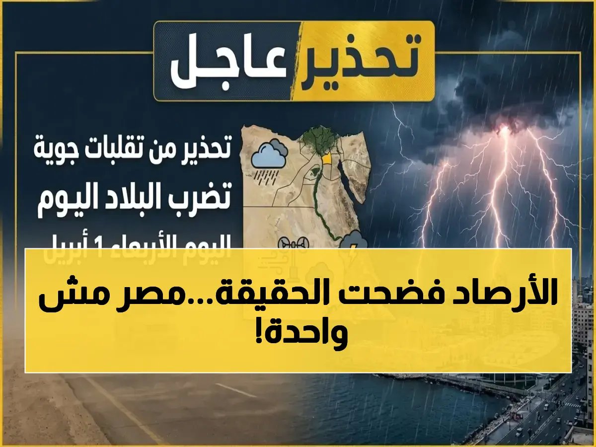 مصر ليست دولة واحدة.. والفرق الحراري بين شمالها وجنوبها 9 درجات في وقت واحد