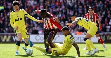 توتنهام يواصل السقوط فى الدوري الإنجليزي بهدف أمام سندرلاند.. فيديو