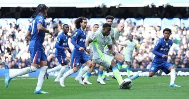 مانشستر سيتي يكتسح تشيلسي ويواصل الضغط على أرسنال في غياب مرموش "فيديو"