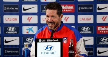 أتلتيكو مدريد ضد برشلونة.. سيميوني: سنلعب للتأهل أمام البارسا ولا نفكر فى الحكام