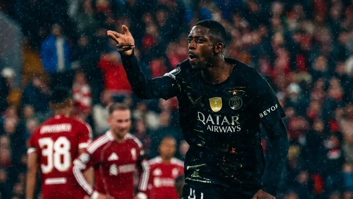 عاجل: ديمبلي يسحق ليفربول في أنفيلد بهدفين صاعقين… باريس سان جيرمان يهزم العملاق الإنجليزي مجدداً ويتأهل لنصف نهائي الأبطال!