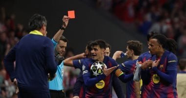 برشلونة يشكو التحكيم بعد وداع دورى أبطال أوروبا