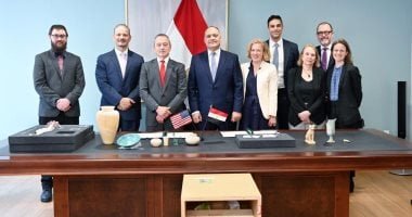 تعاون مصرى أمريكى لاسترداد 13 قطعة أثرية تعود إلى عصور تاريخية مختلفة