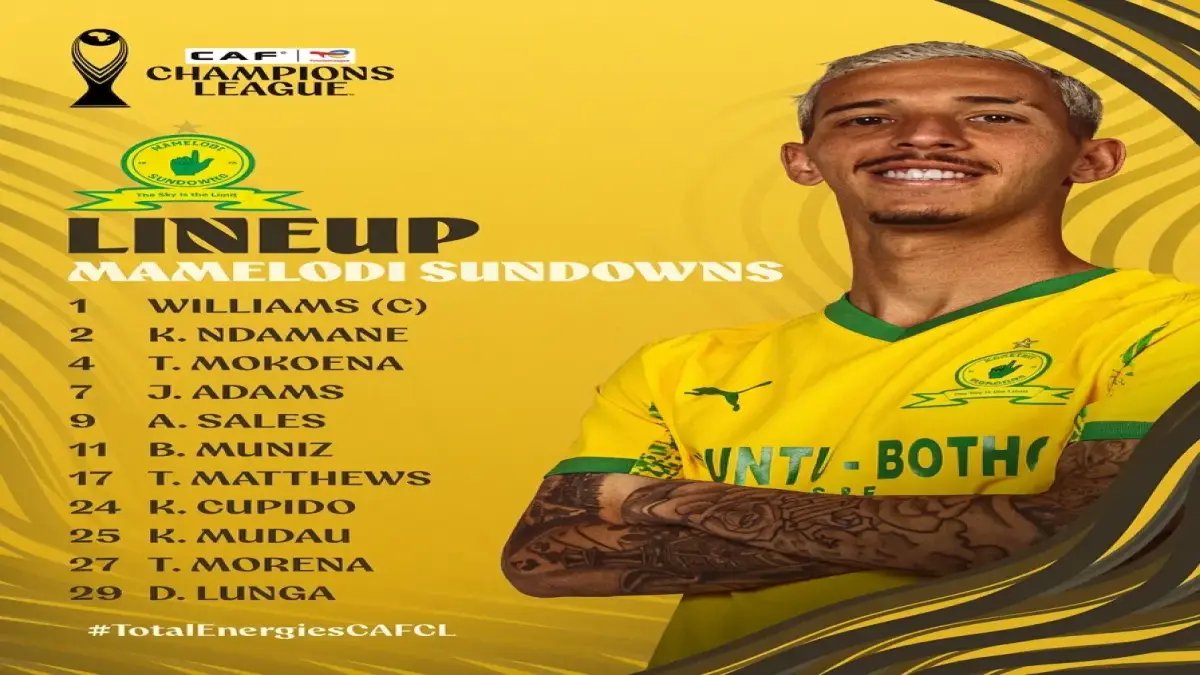 عاجل: الترجي يعلن تشكيله الخطير ضد صنداونز في دوري الأبطال - توجاي يقود الهجوم والجماهير في حالة هستيريا!