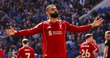 محمد صلاح يقتحم قائمة تاريخية جديدة فى الدورى الإنجليزى قبل وداع ليفربول