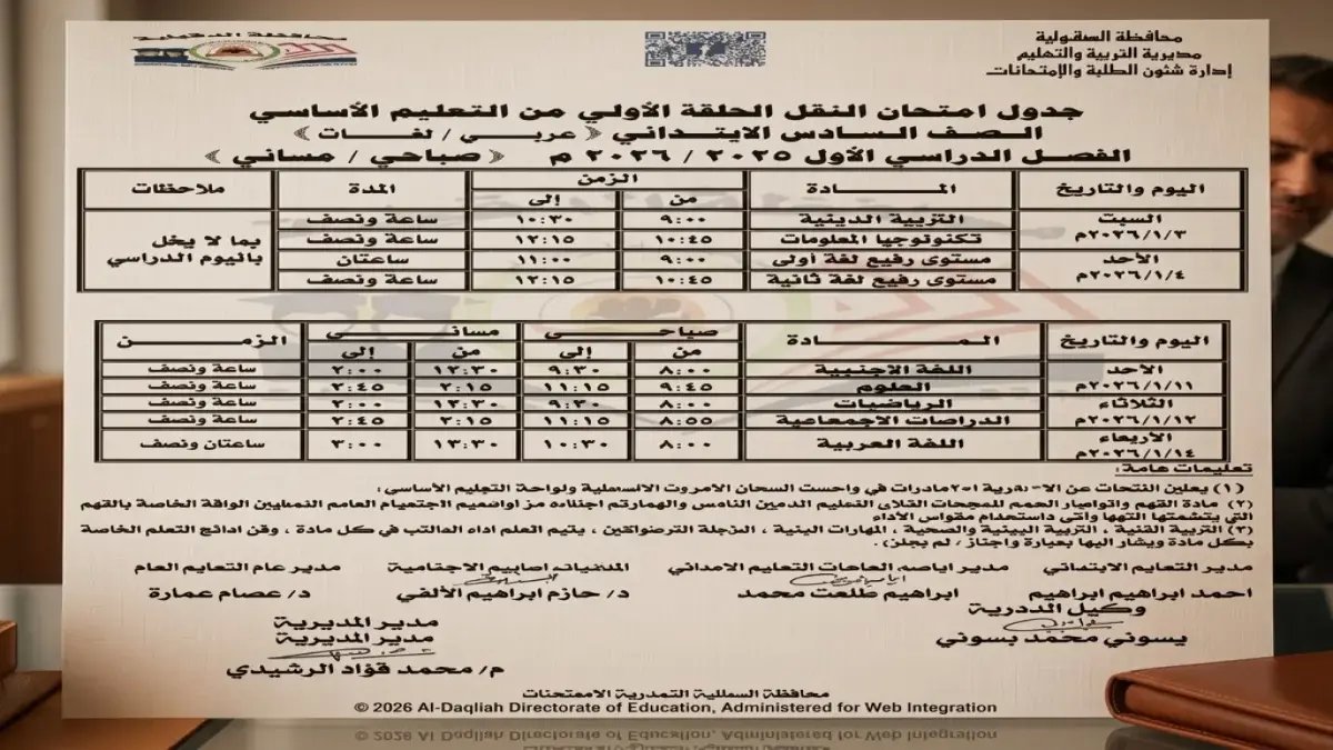 لماذا قررت 'وزارة التربية والتعليم' أن تبدأ أبريل في مايو؟ الإجابة: خريطة زمنية كاملة تمتد لـ3 أشهر تغطي ملايين الطلاب من الابتدائي حتى الثانوية والدبلومات.