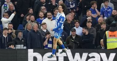 برايتون ضد تشيلسي.. البلوز يتأخر بهدف فى الشوط الأول بالدوري الإنجليزي