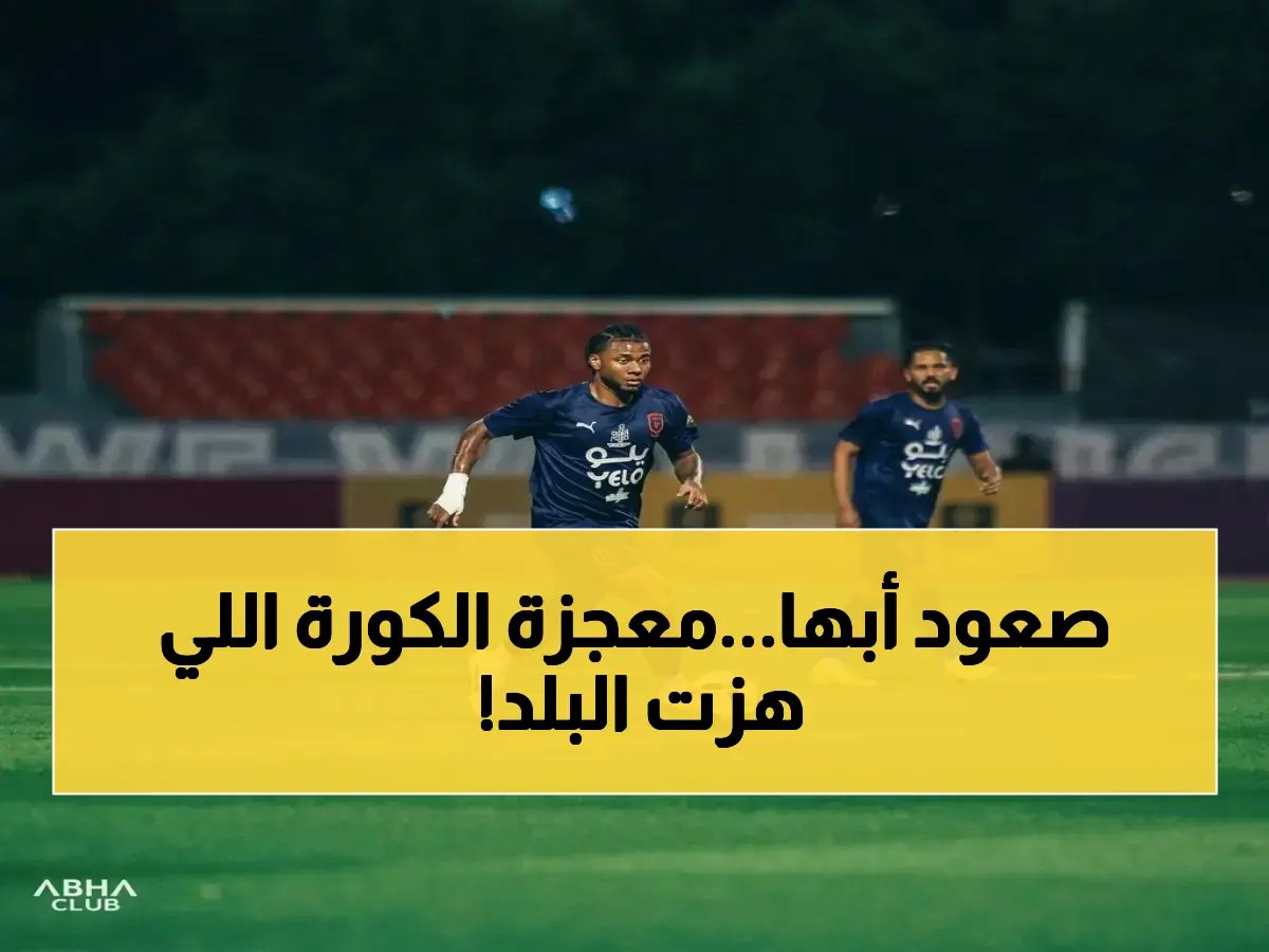  أبها يصنع العودة التاريخية بعد الهبوط.. ثنائية حمود الشمري تحسم الصعود للدوري السعودي بنقطتين!