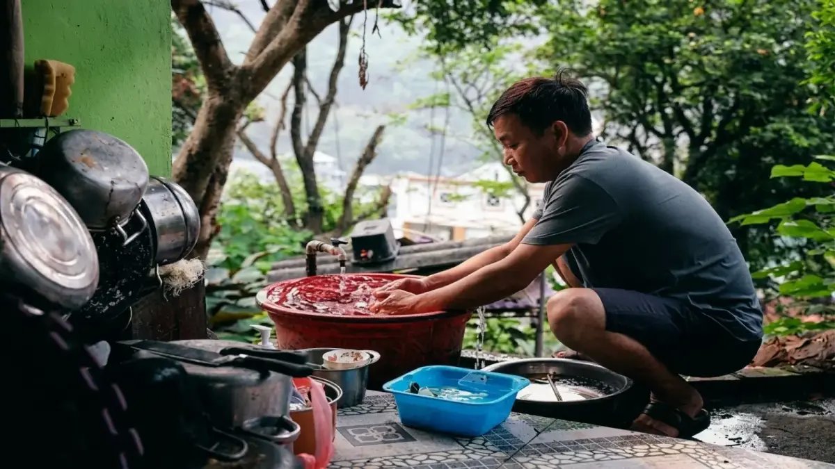 عاجل: سكان يعيشون على بحيرة.. ويموتون عطشاً للمياه النظيفة! مشروع بملايين الدونغ 'مهجور' منذ 2019 والسلطات تتجاهل نداءاتهم