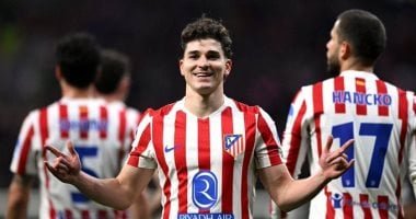 ألفاريز يتحدى أرسنال: أتلتيكو مدريد سيقاتل لبلوغ نهائى دورى أبطال أوروبا