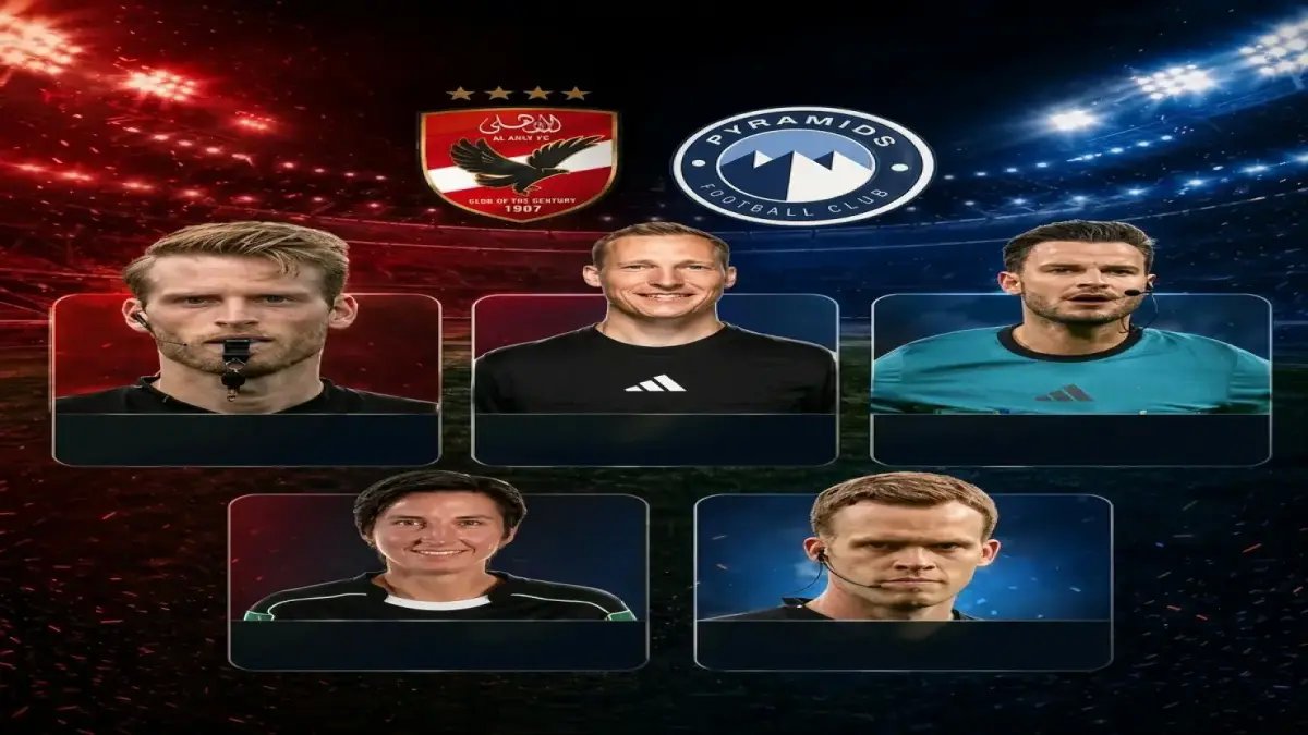 عاجل: حكام ألمانيا يغادرون القاهرة اليوم بعد إدارة صدام الأهلي وبيراميدز… ونهاية الدوري تتغير!