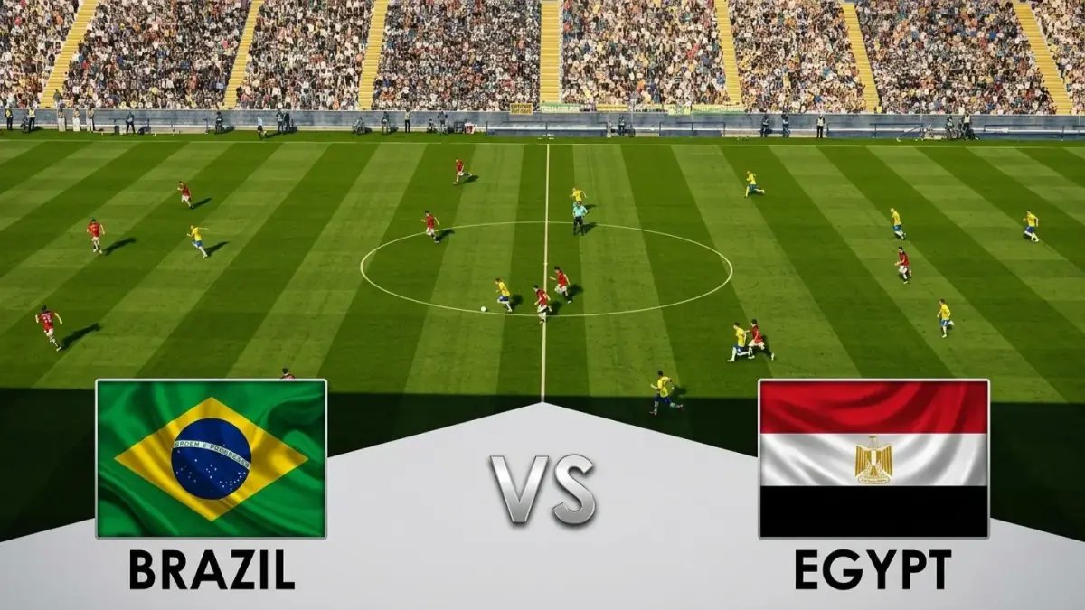 عاجل: مصر تواجه البرازيل في اختبار قوي قبل كأس العالم 2026.. موعد الصدمة والقنوات الناقلة