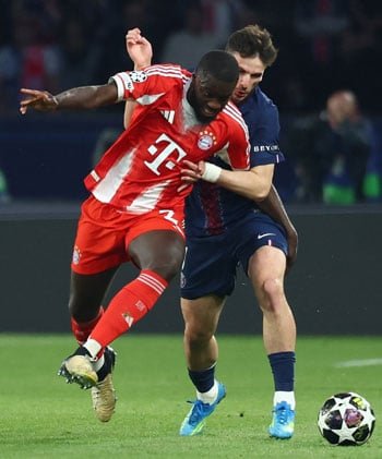 مباراة باريس والبايرن