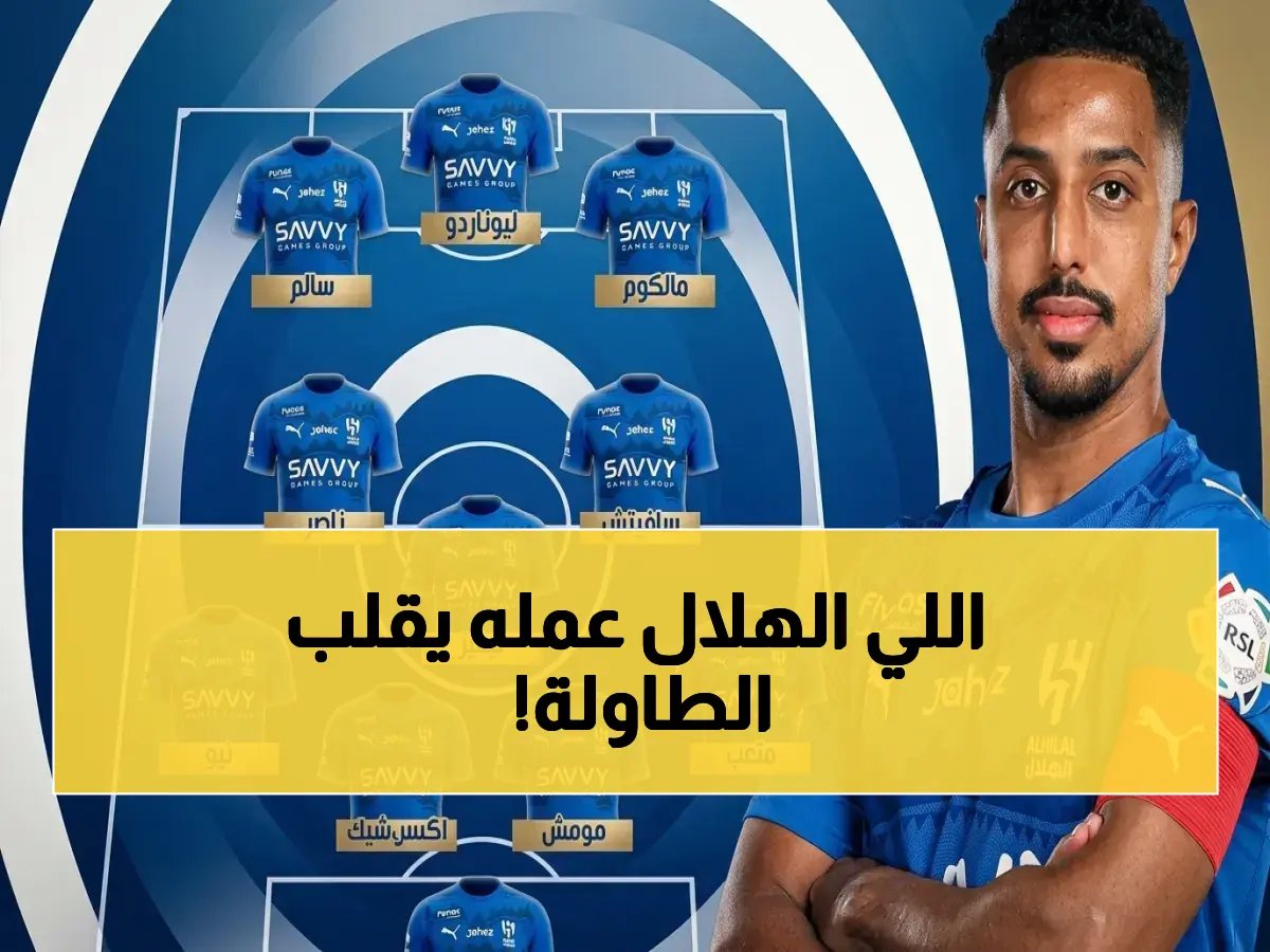 تشكيل الهلال المثير ضد ضمك… فهد العتيبي يعلن عن تغيير خطير! المباراة الـ30 قد تحسم مصير البقاء واللقب!