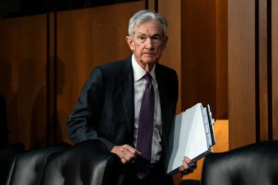 جيروم باول رئيس مجلس المحافظين للنظام الاحتياطي الأمريكي المقال