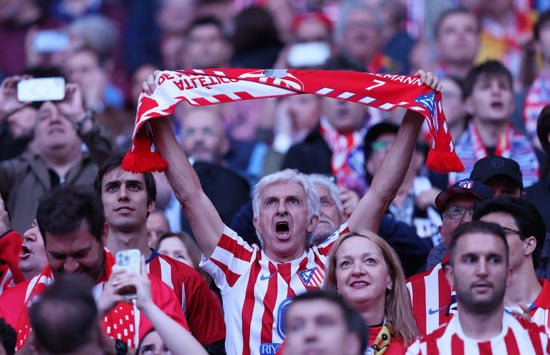 جمور أتلتيكو مدريد يشعل الأجواء