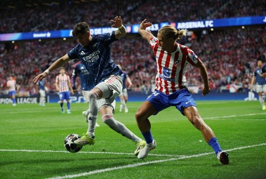 دورى أبطال أوروبا أتلتيكو مدريد ضد أرسنال