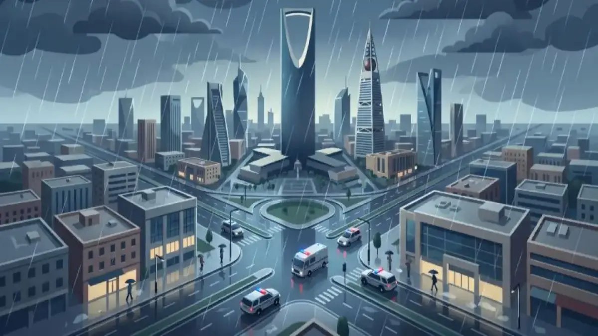 عاجل: ثلاث أيام أمطار متتالية تغطي الرياض كاملة - الدفاع المدني يحذر سكان 8 مدن بشكل رسمي!