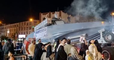 «27 رجب».. الحرس الثورى يكشف عن زورق هجومى سريع جديد مزود بصواريخ كروز بحرية