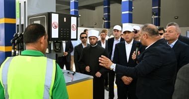 رئيس الوزراء يفتتح محطة تموين سيارات محافظة القاهرة المحوكمة