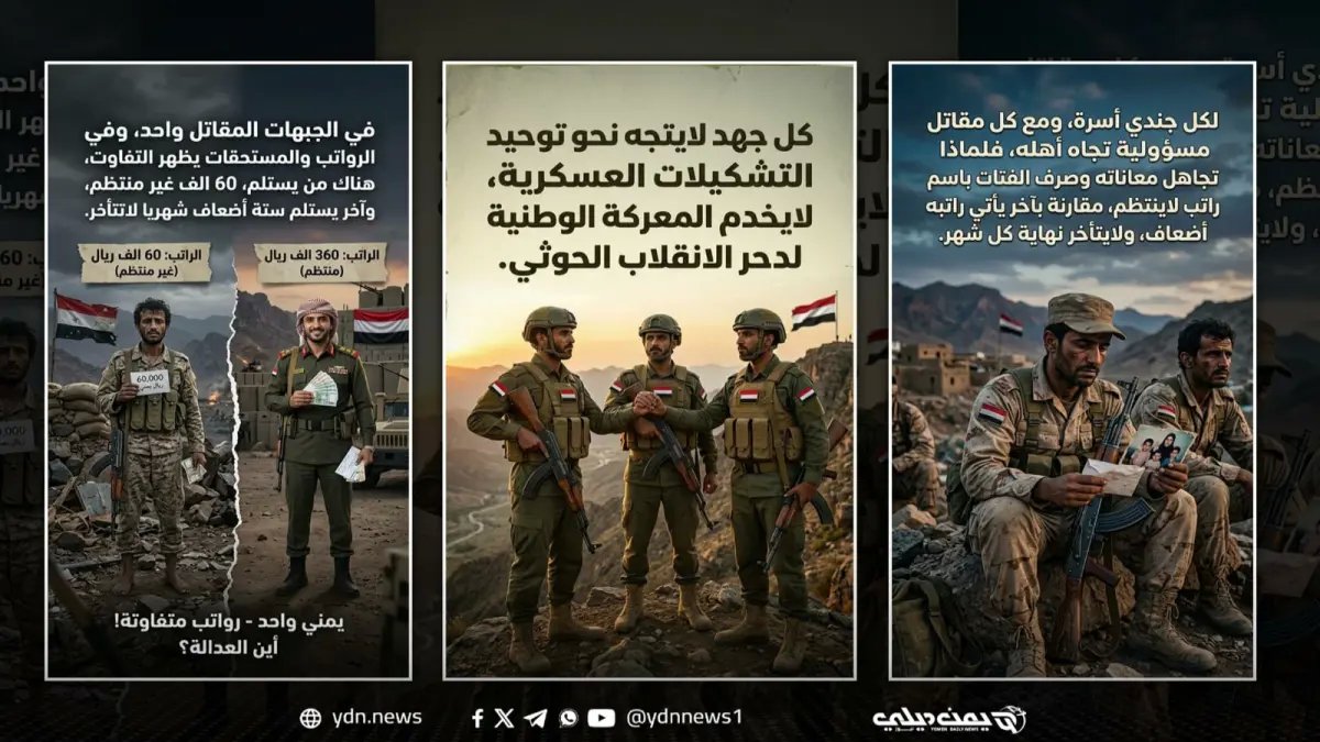 عاجل: منتسبو الدفاع والداخلية يطالبون بألف ريال سعودي شهرياً… القرار الذي قد يغير المشهد العسكري في اليمن!
