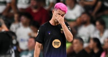 برشلونة يكشف طبيعة إصابة جافي