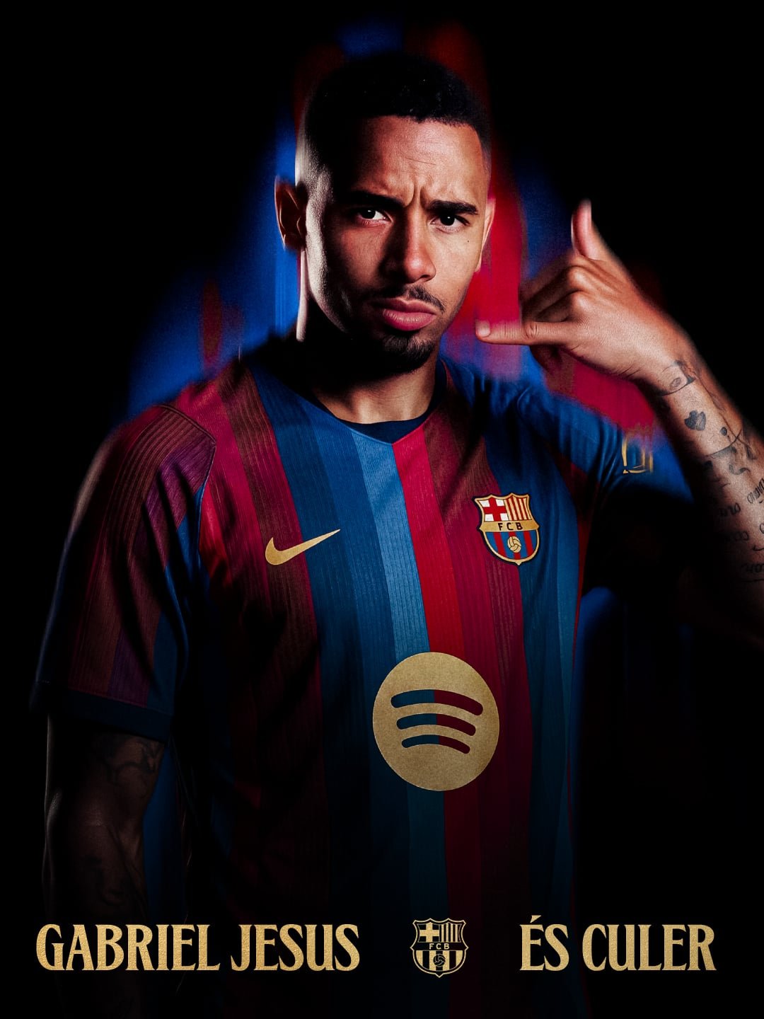 برشلونة يضم جيسوس