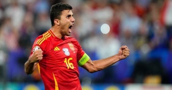 فالنسيا ضد برشلونة.. رودرى ينتظر دخول نادى الـ100 مباراة بالدوري الإسبانى
