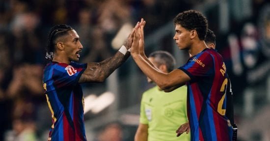 تشكيل برشلونة المتوقع ضد فالنسيا بالدوري الإسباني.. موقف حمزة عبد الكريم