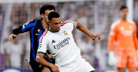 ريال مدريد يفوز على الانتر 2-1 فى مباراة مثيرة بدورى الأبطال