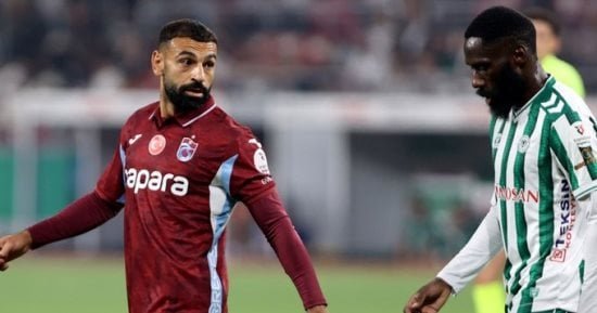 بمشاركة صلاح ومصطفى محمد.. طرابزون يخسر أمام كونيا سبور بالدوري التركي