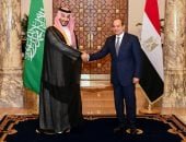 فيديو استقبال الرئيس السيسى ولى العهد السعودى