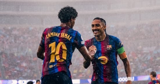 ‏الأمطار تهدد مباراة برشلونة وراسينج فى الدورى الإسبانى