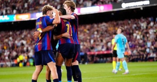 ‏برشلونة ضد راسينج سانتاندير.. حمزة عبد الكريم بديلا في الدوري الإسباني