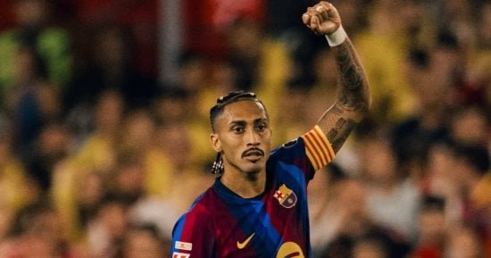 ‏إشبيلية ضد برشلونة.. تعادل مثير فى 4 دقائق بالشوط الأول من الليجا