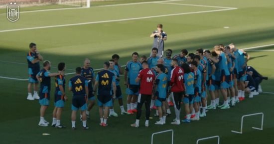 ‏بعد 65 يومًا من نهائي كأس العالم.. أبطال إسبانيا يعودون للعمل تحت قيادة دي لا فوينتي