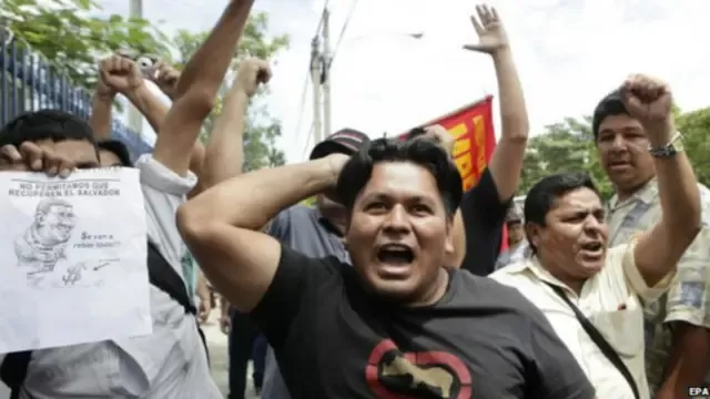 مظاهرات سلفادور