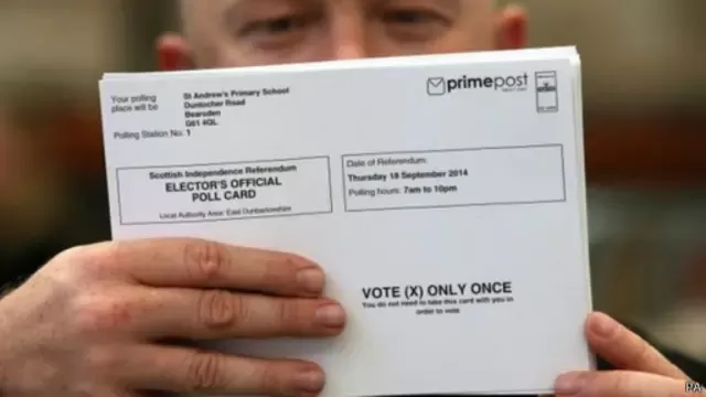 عدد المسجلين للمشاركة في الاستفتاء بلغ 97 في المئة من عدد السكان. 