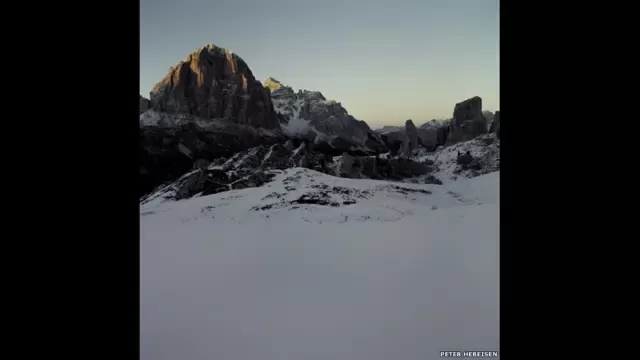 معركة PIZ Lagazuoi بيتر Hebeisen