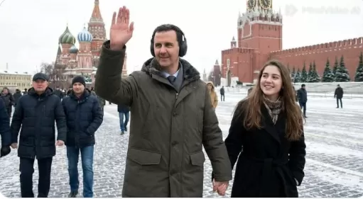 بشار الأسد في موسكو